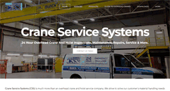 Desktop Screenshot of craneservicesystems.com